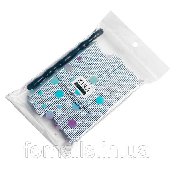 

Kira Nails Пластиковый пушер и 50 сменных абразивов, 120 грит