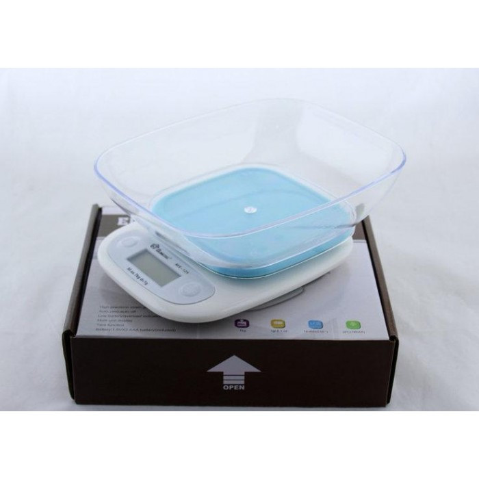 

Кухонные весы Domotec Ms-125 до 7 кг с чашей и подсветкой