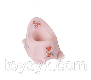 

Горшок Tega Forest Fairytale FF-001 нескользящий 107 light pink, Розовый