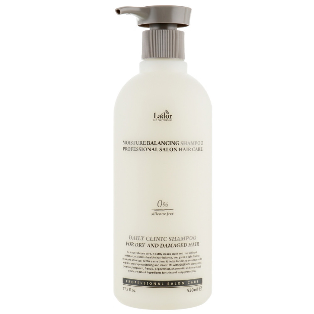 

Увлажняющий шампунь для волос La'dor Moisture Balancing Shampoo 530 мл (8809500810889)