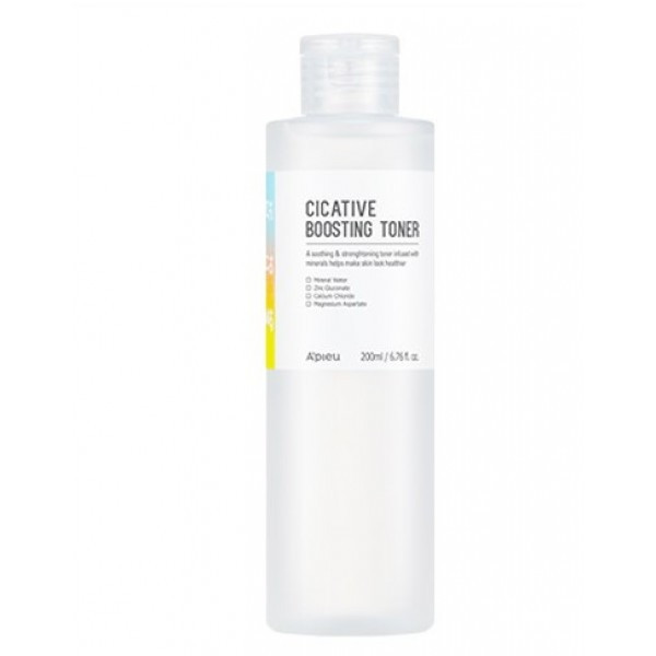 

Тонер для лица с минеральным комплексом A'pieu Cicative Boosting Toner 200 мл (8809581482074)