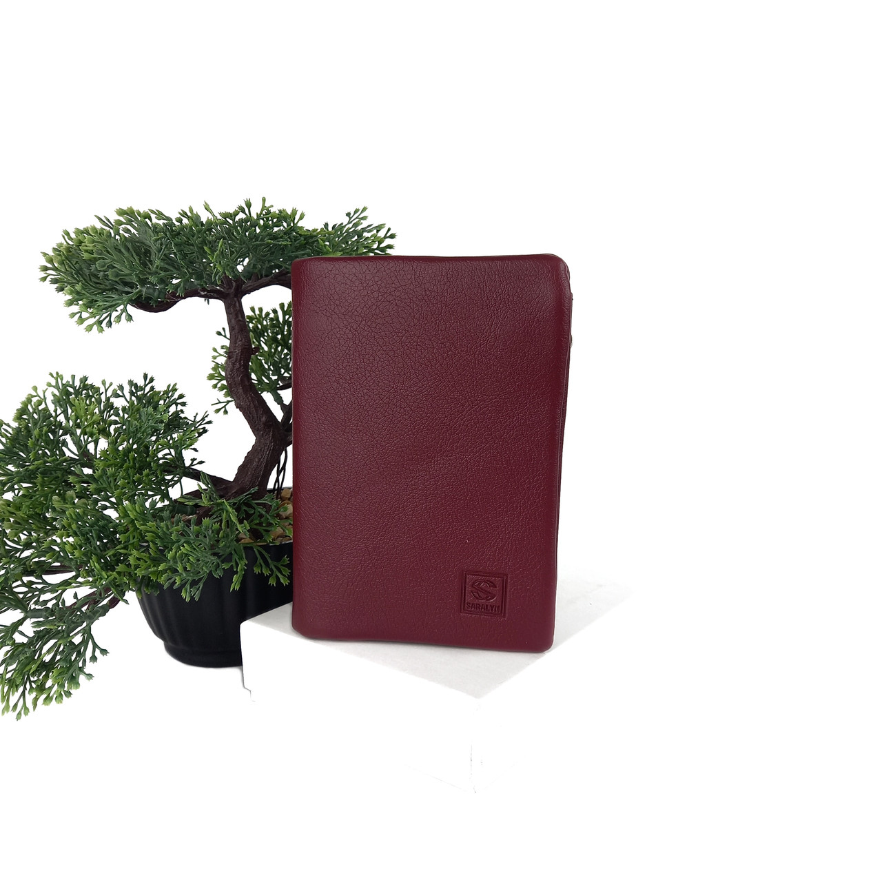 

Женский маленький кошелек искусственная кожа бордовый Арт.Z-4533B wine red Saralyn (Китай)
