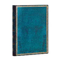 Блокнот Paperblanks Стара Шкіра М'який Середній (13х18 см) в Лінію Синій Каліпсо (9781439756348), фото 1