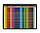 Набір Акварельних Олівців Caran d'Ache Prismalo Металевий бокс, 30 кольорів, фото 2