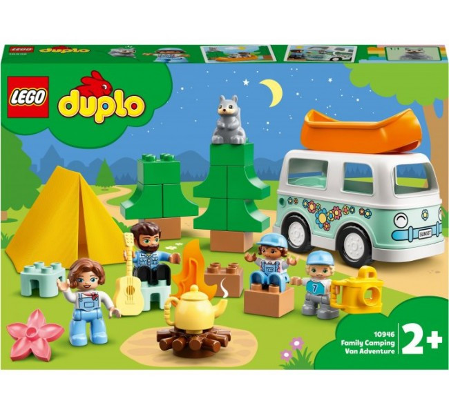 Лего Lego Duplo Семейное приключение на микроавтобусе 10946
