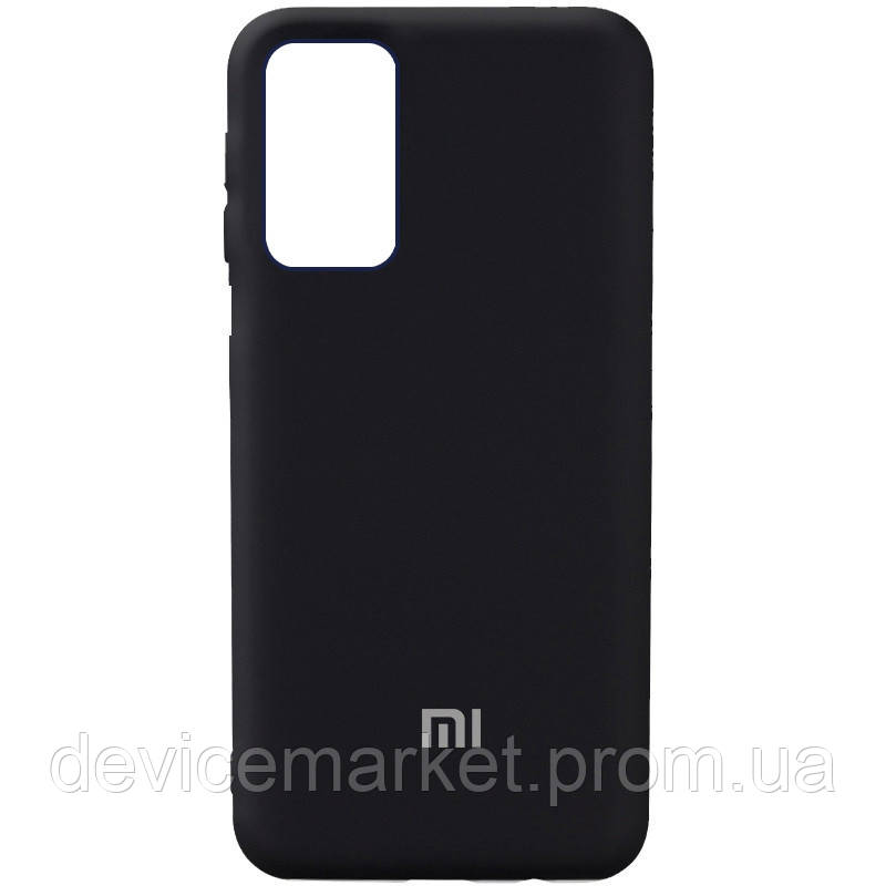 

Чехол Silicone Cover Full Protective (AA) для Xiaomi Redmi Note 10 Pro Черный / Black