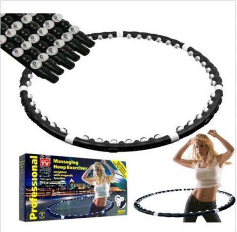 

Спортивный обруч Hula Hoop (Хула хуп) Professional, массажный обруч Обруч Хула-хуп с магнитами