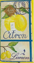 Праздничная салфетка (ЗЗхЗЗ, 10шт) Luxy MINI Свежесть лимона (987) (1 пач)
