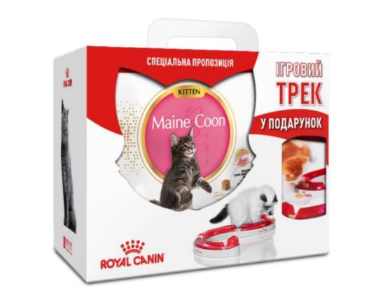 

Royal Canin (Роял Канин) Maine Coon Kitten - Сухой корм с курицей для котят породы мейн кун 4 кг + трек