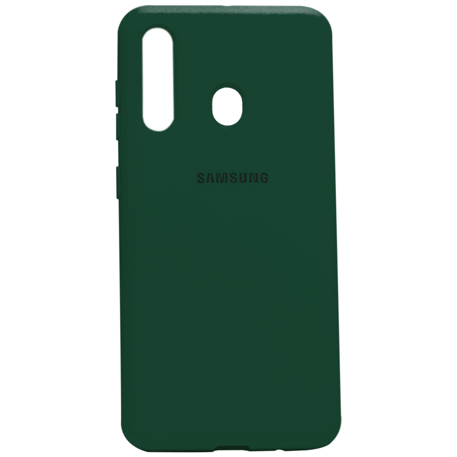 

Силикон Original Silicone Case Samsung A10s HQ темно-зеленый