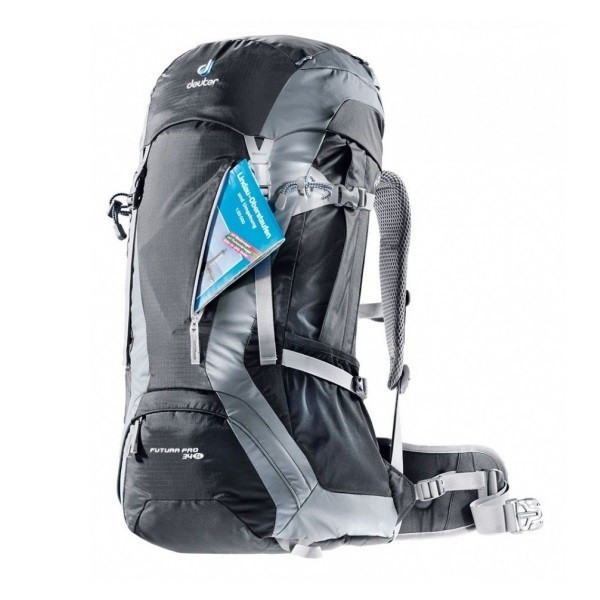 

Рюкзак Deuter Futura PRO 44 EL колір 4701 graphite-black (3401918 4701)