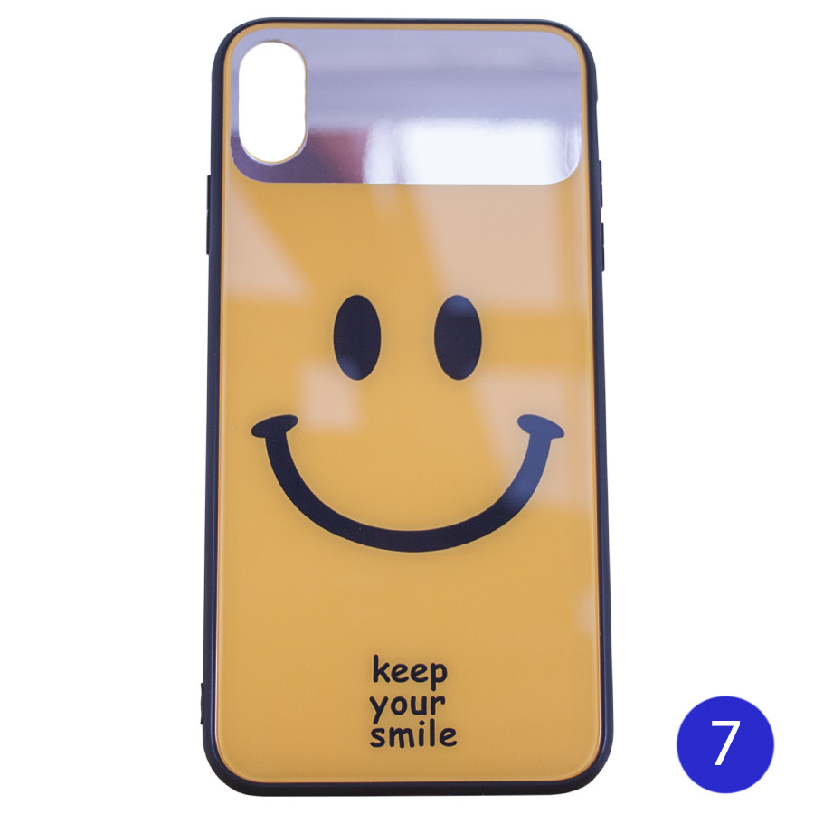 

Силикон MIRROR PICTURES Xiaomi Redmi Note 6 Pro 07, Black smile