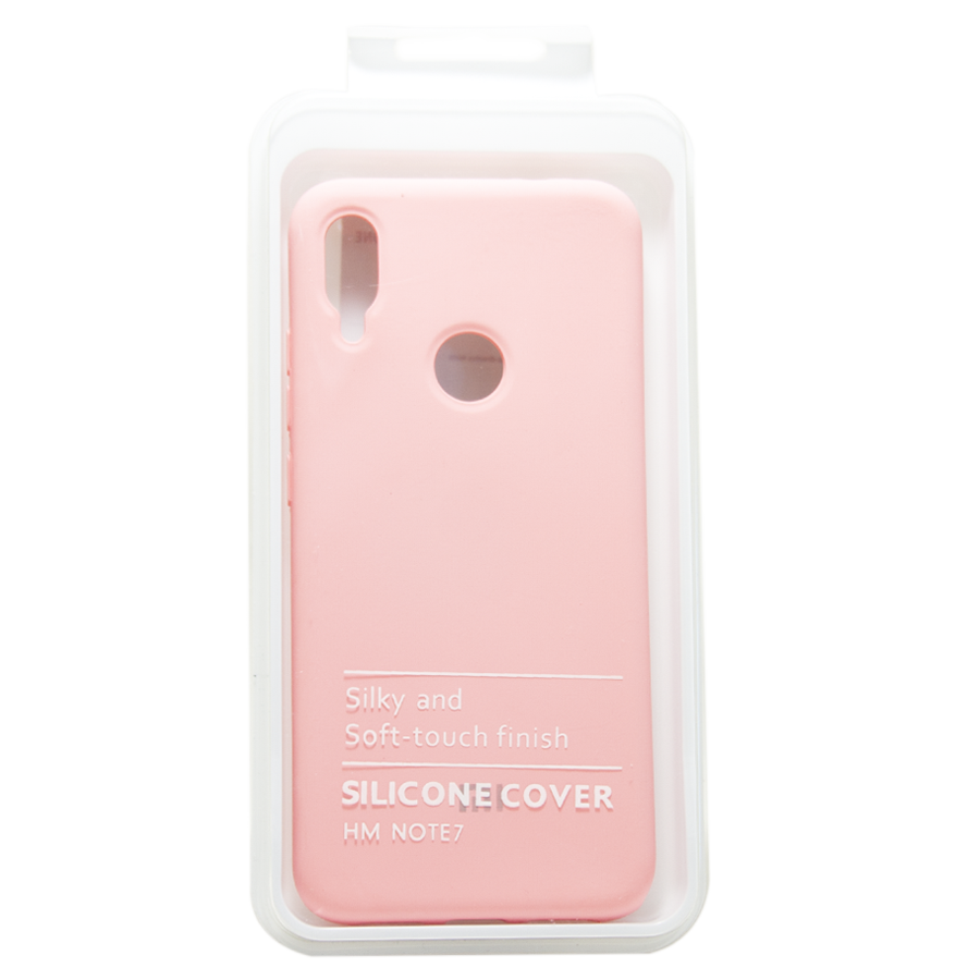 

Силикон Original Silicone Case Xiaomi Redmi Note 6 Pro HQ розовый
