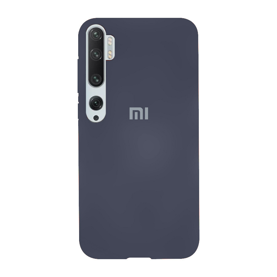 

Силикон Original Silicone Case Xiaomi Mi 10 HQ темно-синий