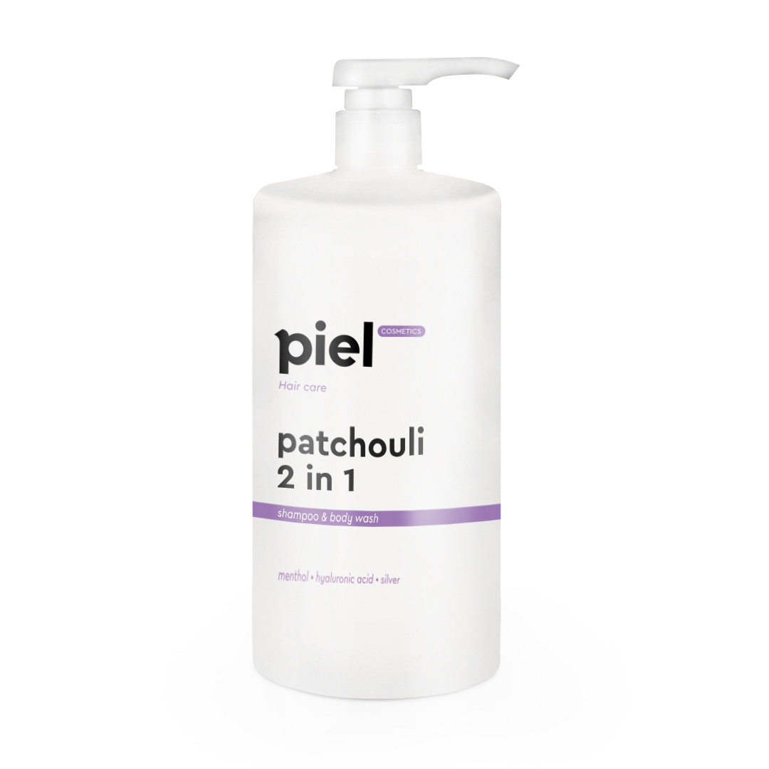 

Чоловічий шампунь-гель для душу з пачулі Piel Cosmetics Patchouli Shampoo-Body Wash 2 in 1 1 литр