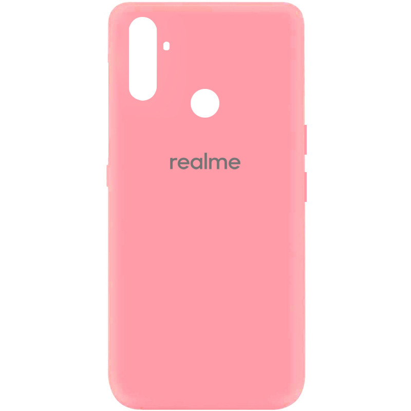 

Чехол Silicone Cover My Color Full Protective (A) для Realme C3, Розовый / pink