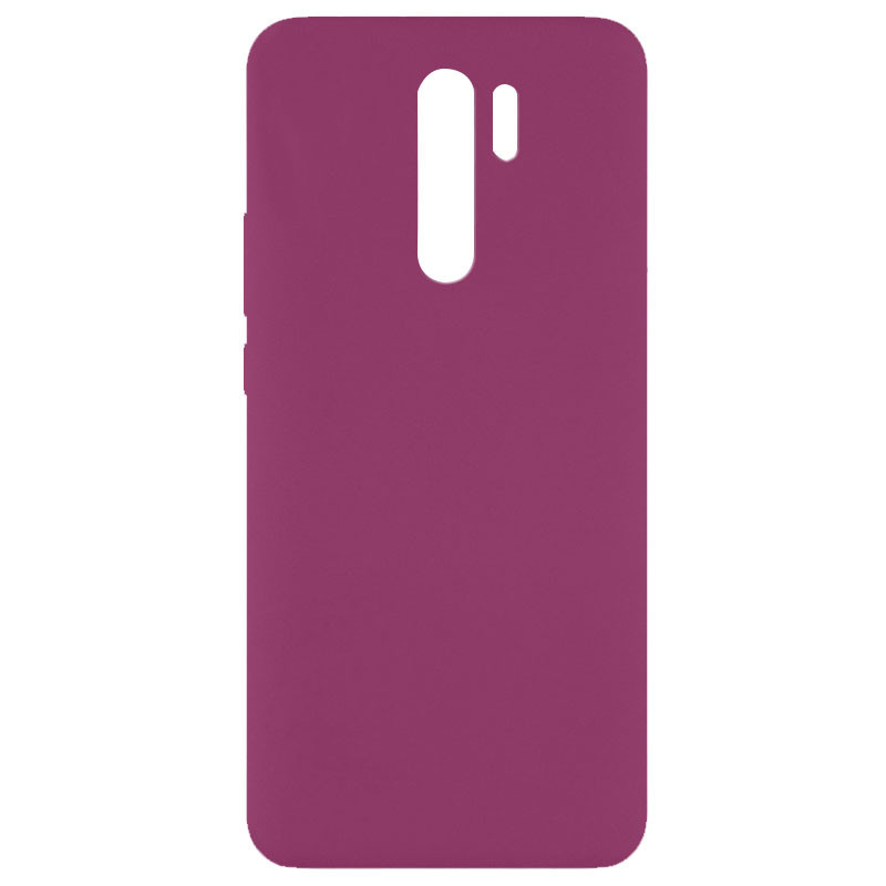 

Чехол Silicone Cover Full without Logo (A) для Xiaomi Redmi 9, Бордовый / marsala