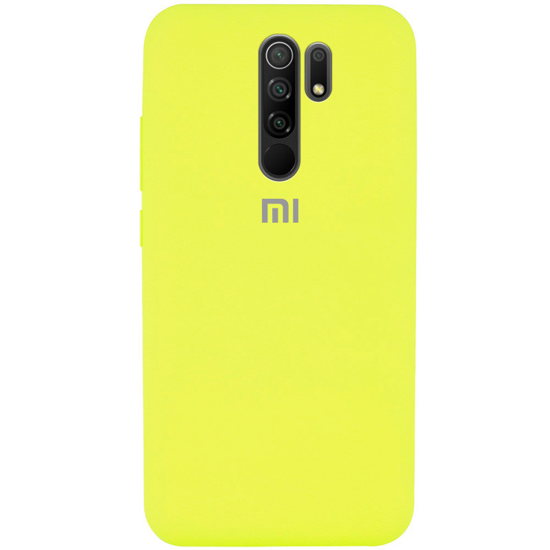 

Чехол Silicone Cover Full Protective (AA) для Xiaomi Redmi 9, Желтый / flash