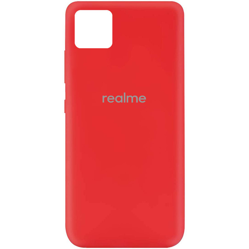 

Чехол Silicone Cover My Color Full Protective (A) для Realme C11, Красный / red