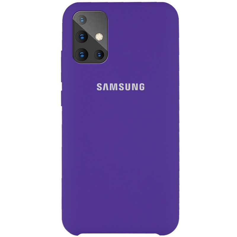 

Чехол Silicone Cover (AAA) для Samsung Galaxy A71, Фиолетовый / violet