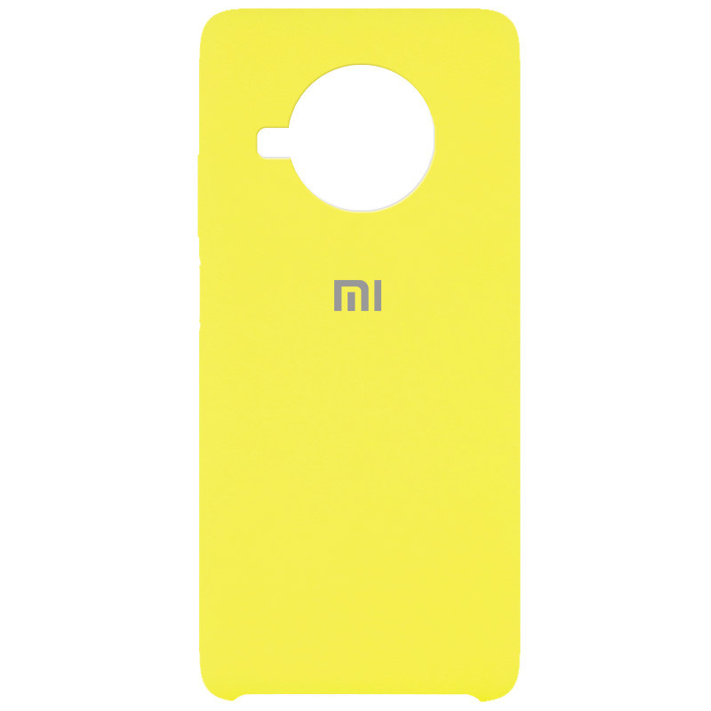 

Чехол Silicone Cover (AAA) для Xiaomi Mi 10T Lite / Redmi Note 9 Pro 5G, Желтый / bright yellow