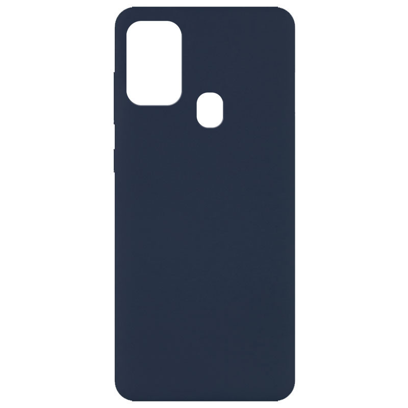 

Чехол Silicone Cover Full without Logo (A) для Samsung Galaxy A21s, Синий / midnight blue