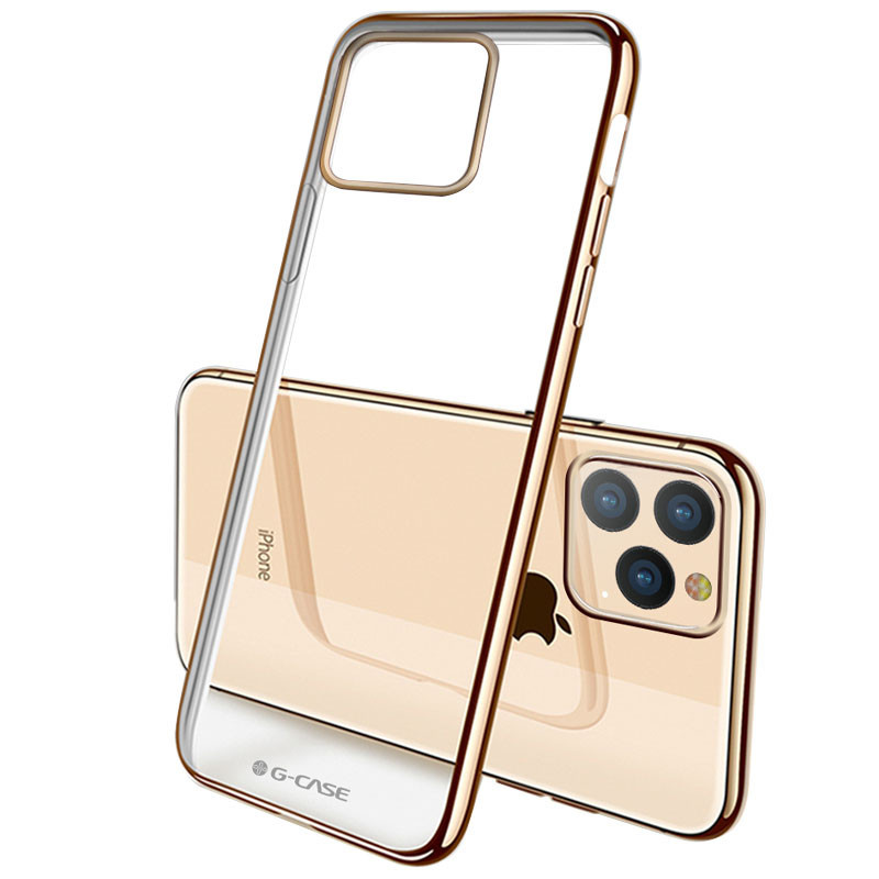 

TPU чехол G-Case Shiny Series для Apple iPhone 11 Pro Max (6.5"), Золотой