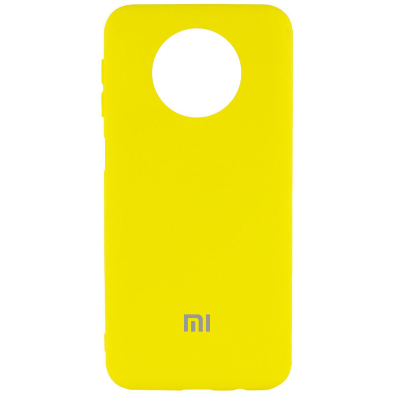 

Чехол Silicone Cover My Color Full Protective (A) для Xiaomi Redmi Note 9 5G / Note 9T, Желтый / flash