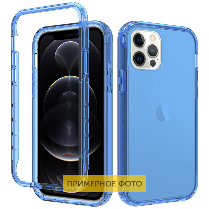 

Чехол TPU+PC Full Body с защитой 360 для Xiaomi Poco X3 NFC / Poco X3 Pro Синий