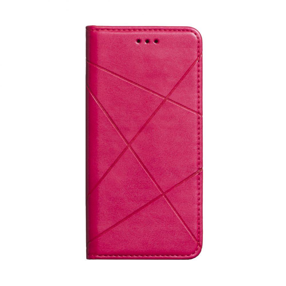 

Чехол-книжка Business Leather для Samsung A01 Core Цвет Малиновый