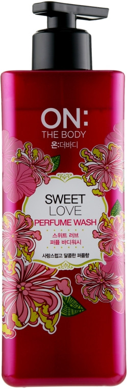 

Гель для душа парфюмированный LG Household & Health Care On the Body Sweet Love Perfume Wash, 500г