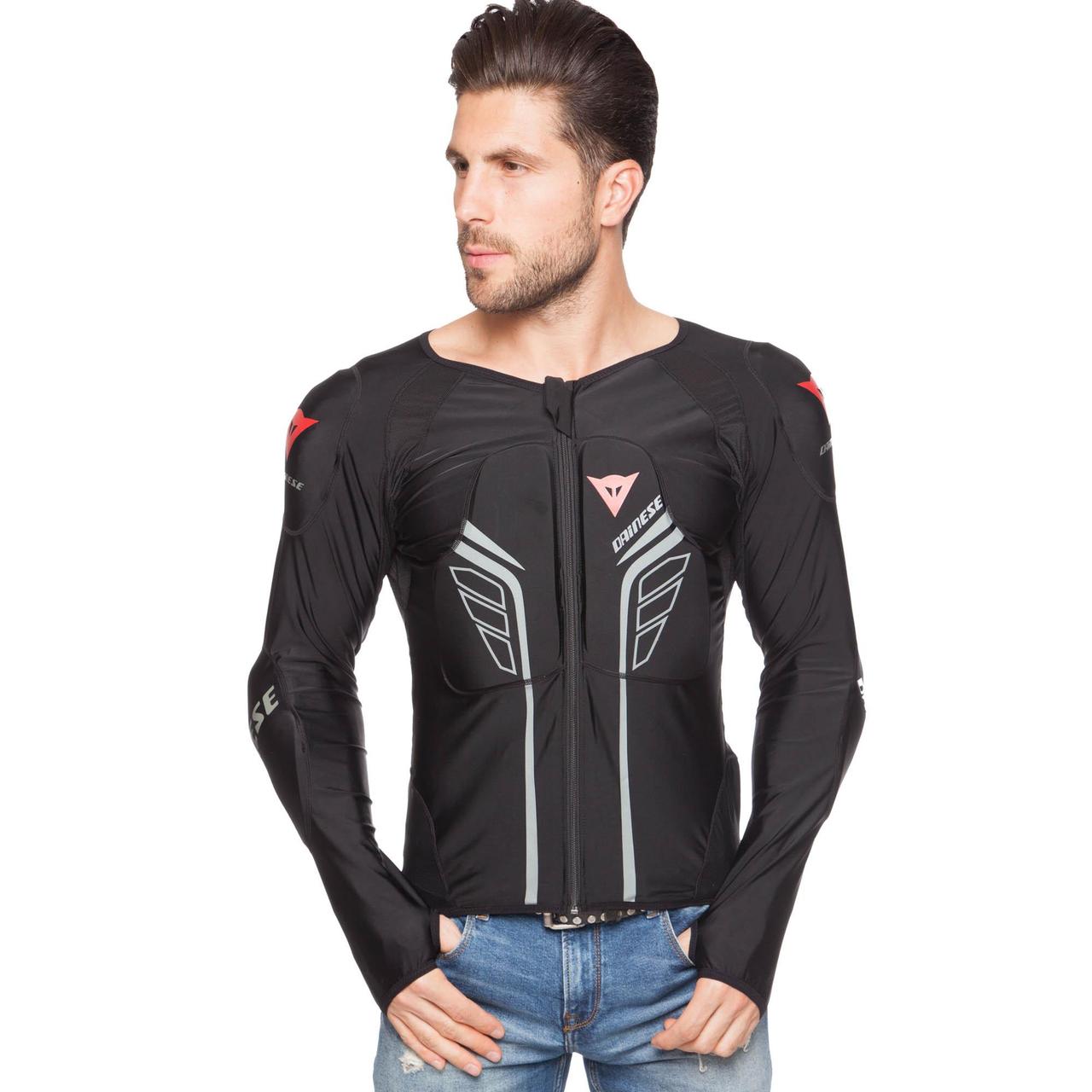 

Мотозащита тела компрессионная DAINESE JK38 (PL, PVC, M-2XL-44-52, черный) XL (48-50)