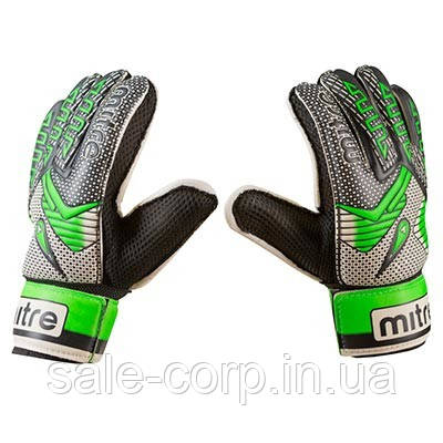 

Вратарские перчатки Latex Foam MITRE, размер 9, зеленый