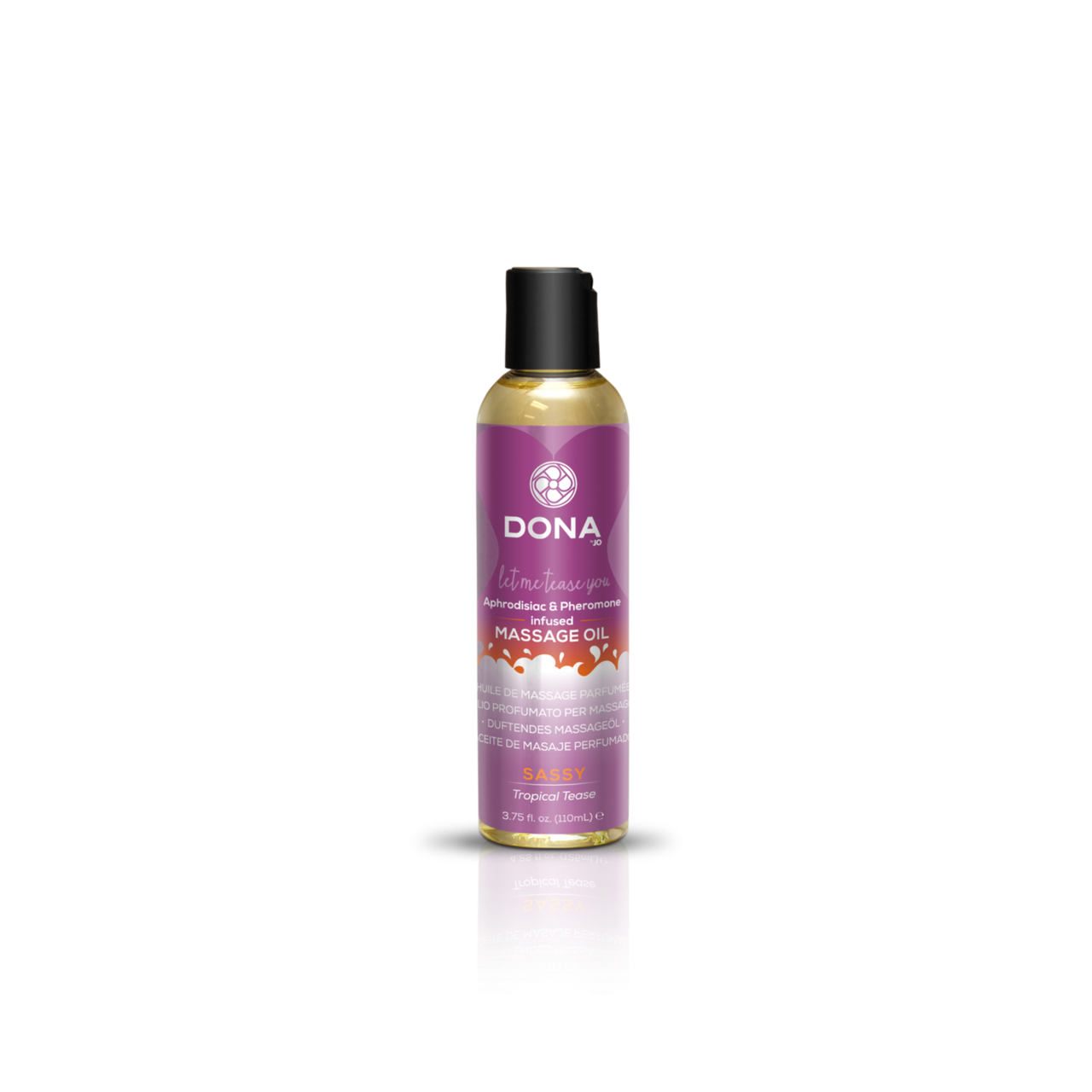 

Массажное масло DONA Massage Oil SASSY - TROPICAL TEASE (110 мл)