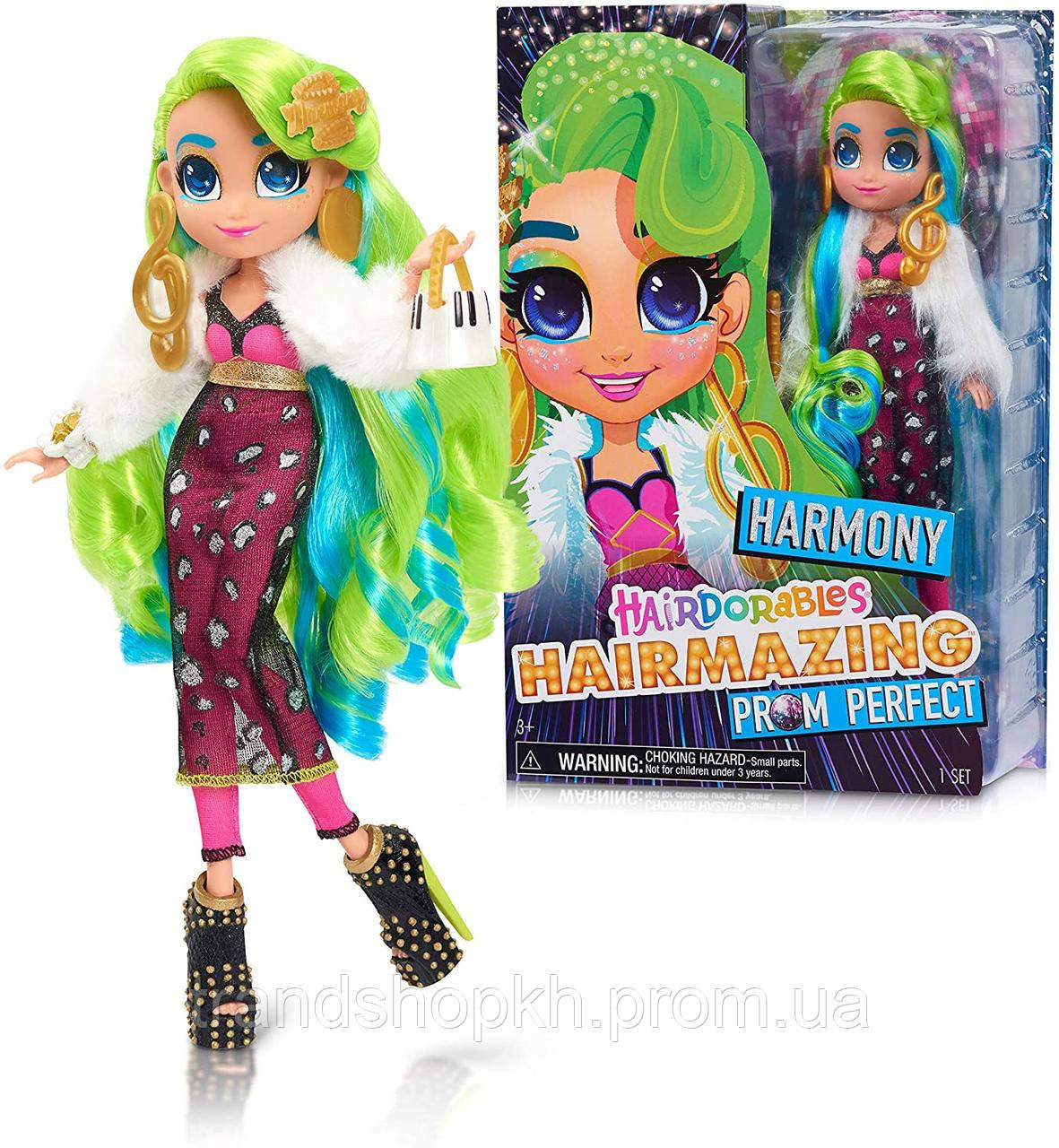 

Кукла Гармония Хэрдораблес выпускной Hairdorables Hairmazing Prom Perfect Fashion Dolls, Harmony