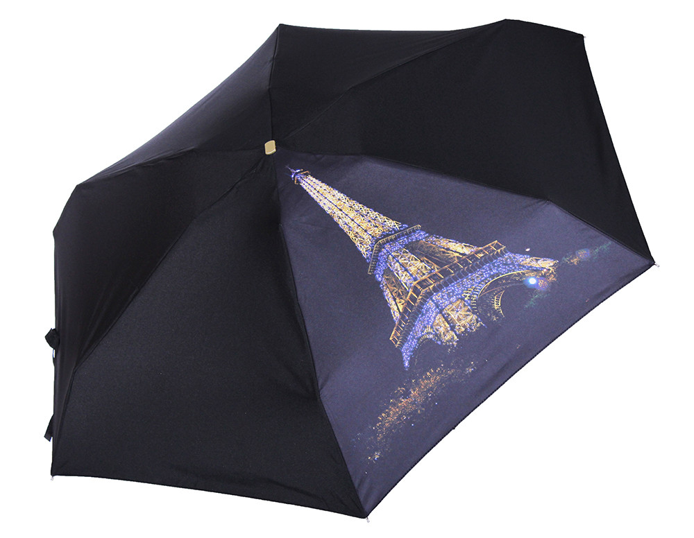 

МИНИ зонт Nex Париж ( механика, 5 сложений ) арт. 35111-3, Черный