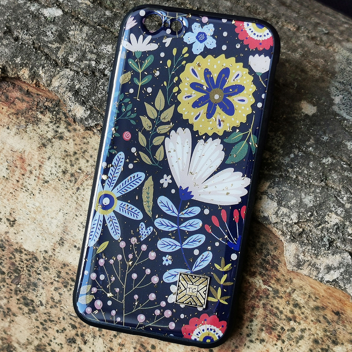 

Чехол Epoxy Case для Apple iPhone 6 / 6S Flowers, Разные цвета