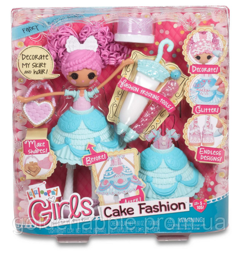 

Кукла Лалалупси Сладкая Фантазия - Глазурь Lalaloopsy Girls Cake Fashion Doll- Fancy Frost