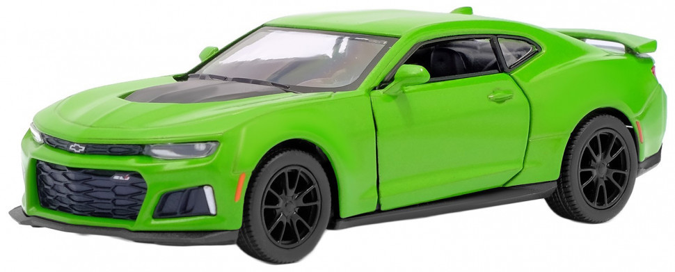 

Коллекционная игрушечная машинка CHEVROLET CAMARO ZL1 5' KT5399W инерционная (Зеленый)