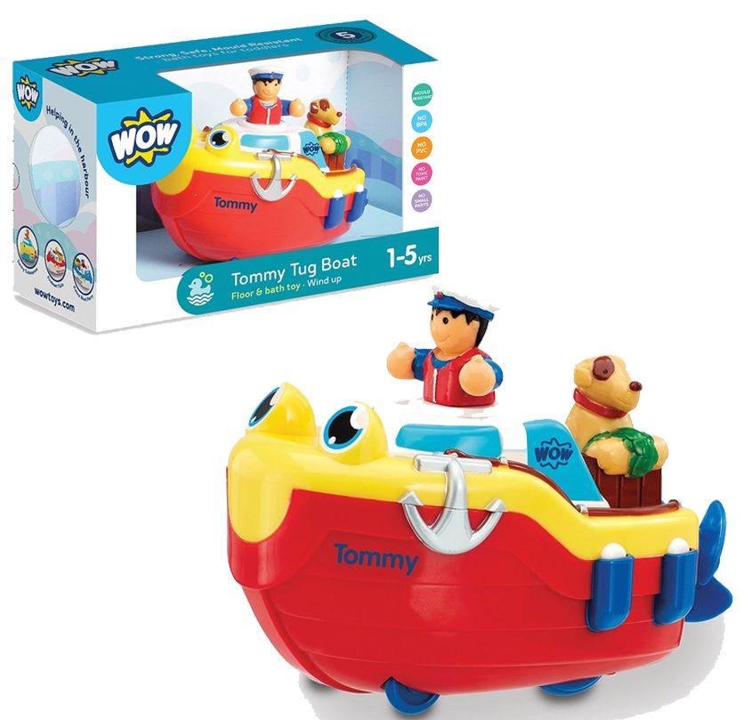 

Іграшка для ванної "Wow Toys: Буксирний човен" (4000), Разные цвета