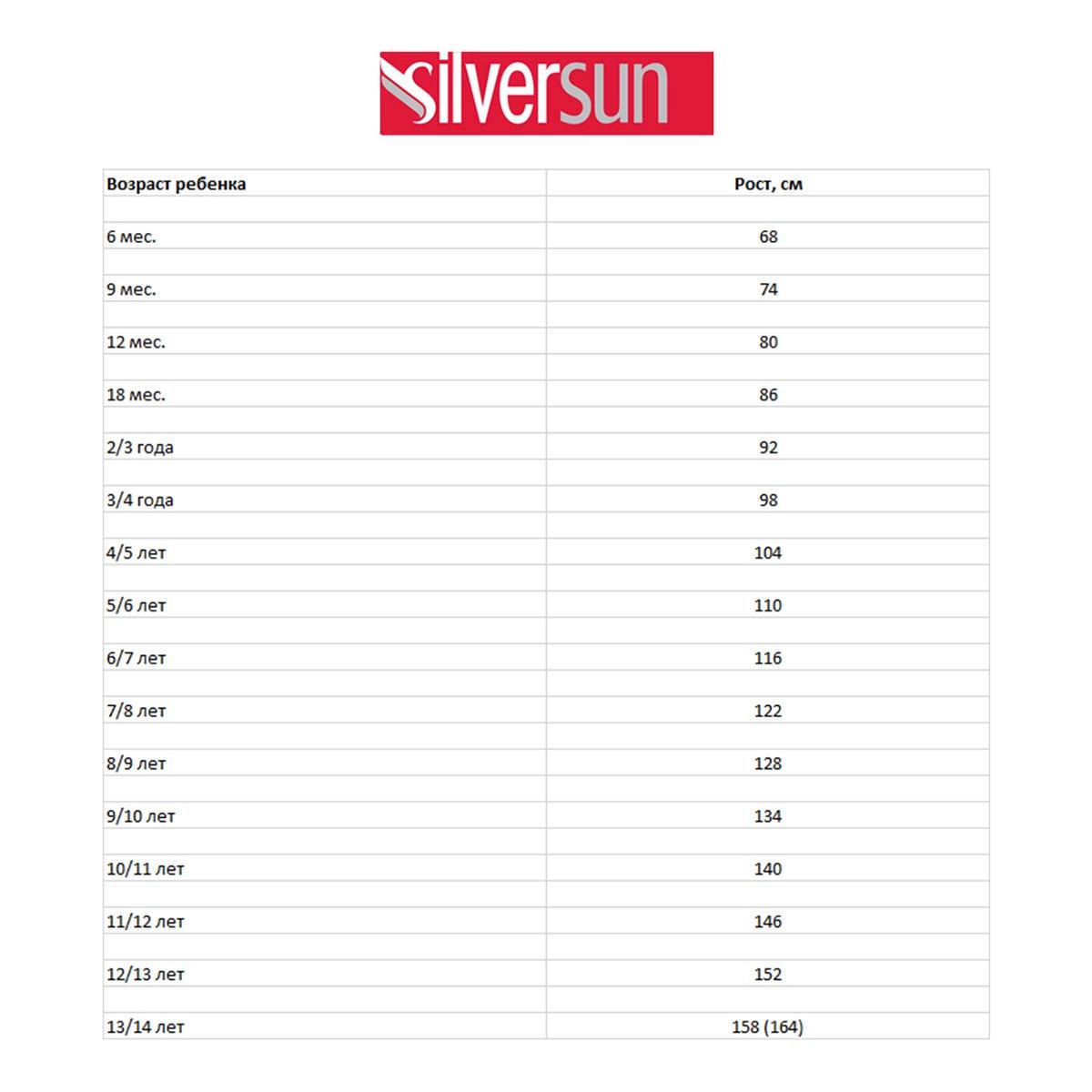 

Шорты Silversun Leader, р. 128 SC315519 ТМ: Silversun