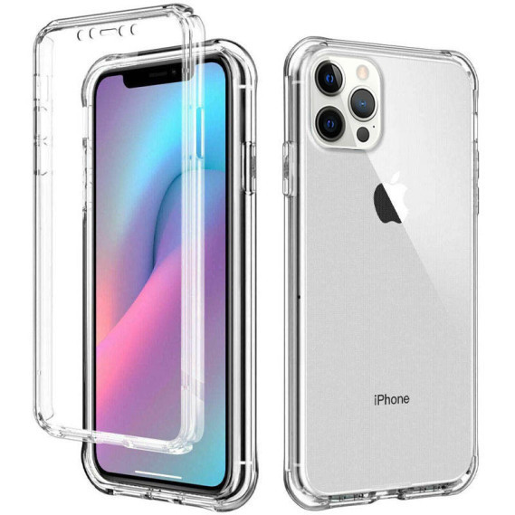 

Чехол TPU+PC Full Body с защитой 360 для Apple iPhone 12 Pro Max (6.7")