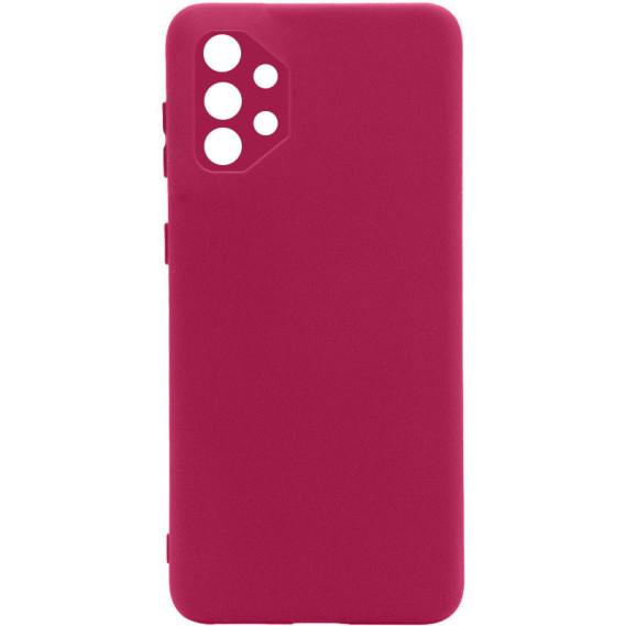 

Чехол Silicone Cover Full Camera without Logo (A) для Samsung Galaxy A32 4G, Бордовый