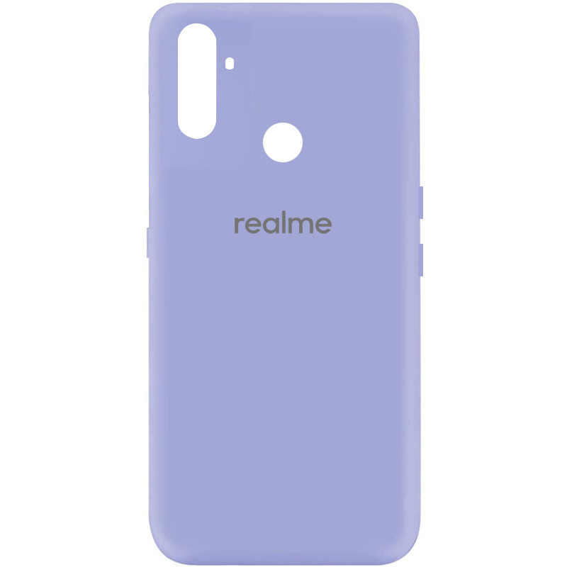 

Чехол Silicone Cover My Color Full Protective (A) для Realme C3, Сиреневый / dasheen