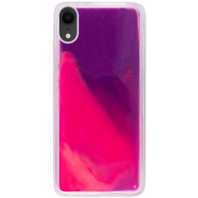 

Неоновый чехол Neon Sand glow in the dark для Apple iPhone XR (6.1"), Фиолетовый / розовый