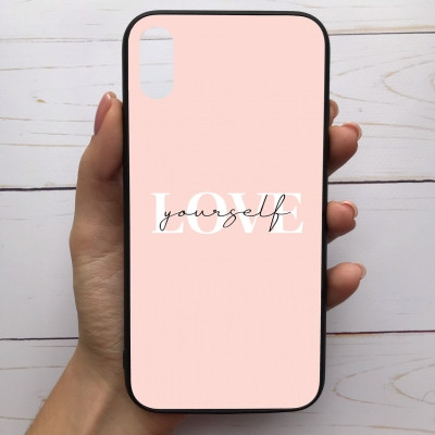 

Чехол Mood для iPhone Xr с рисунком Love yourself SKL68-286144, Разные цвета