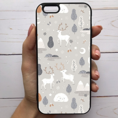 

Чехол Mood для iPhone 6/6s с рисунком Зимние животные SKL68-288807, Разные цвета