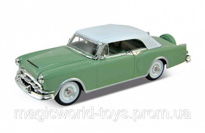 

Машина Welly "PACKARD CARIBBEAN 1953", 2 цвета, метал., масштаб 1:24, в кор. 23*11*10см (12шт), Разноцветный