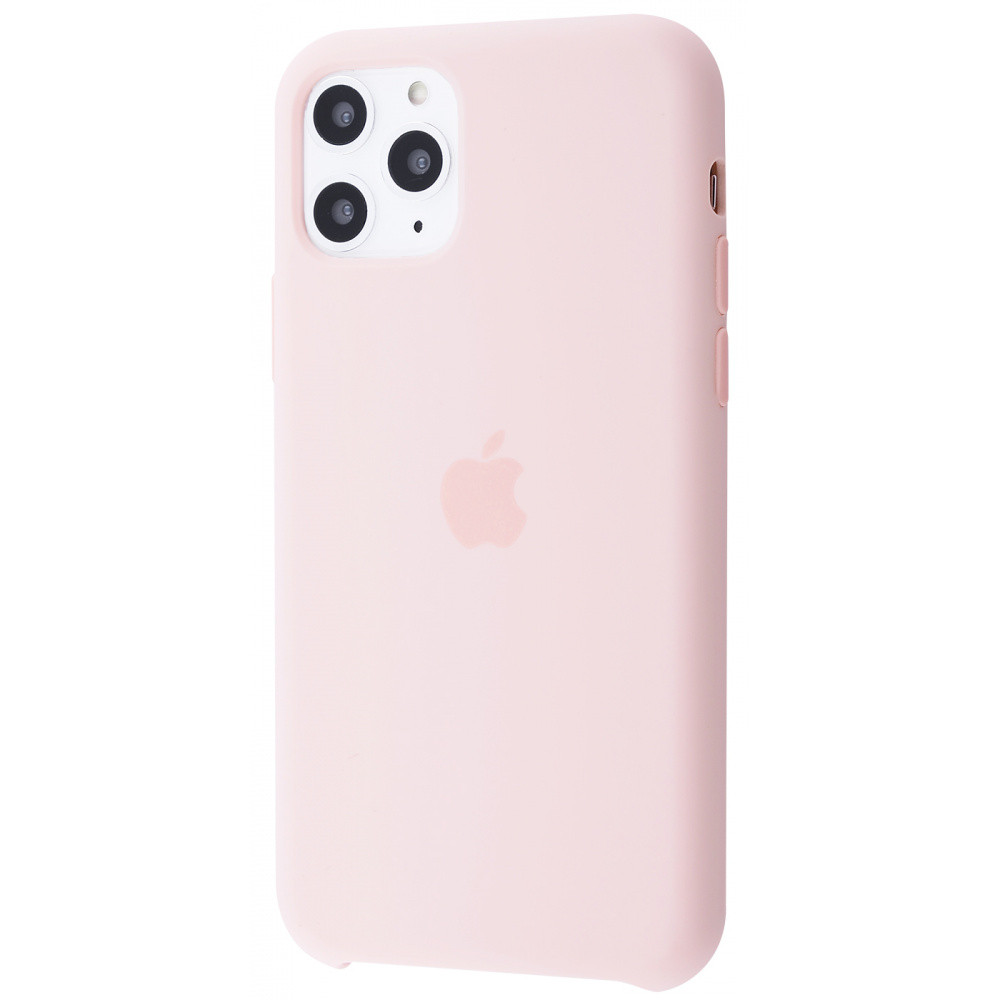 

Чехол накладка iPhone 11 Pro Silicone Case pink sand