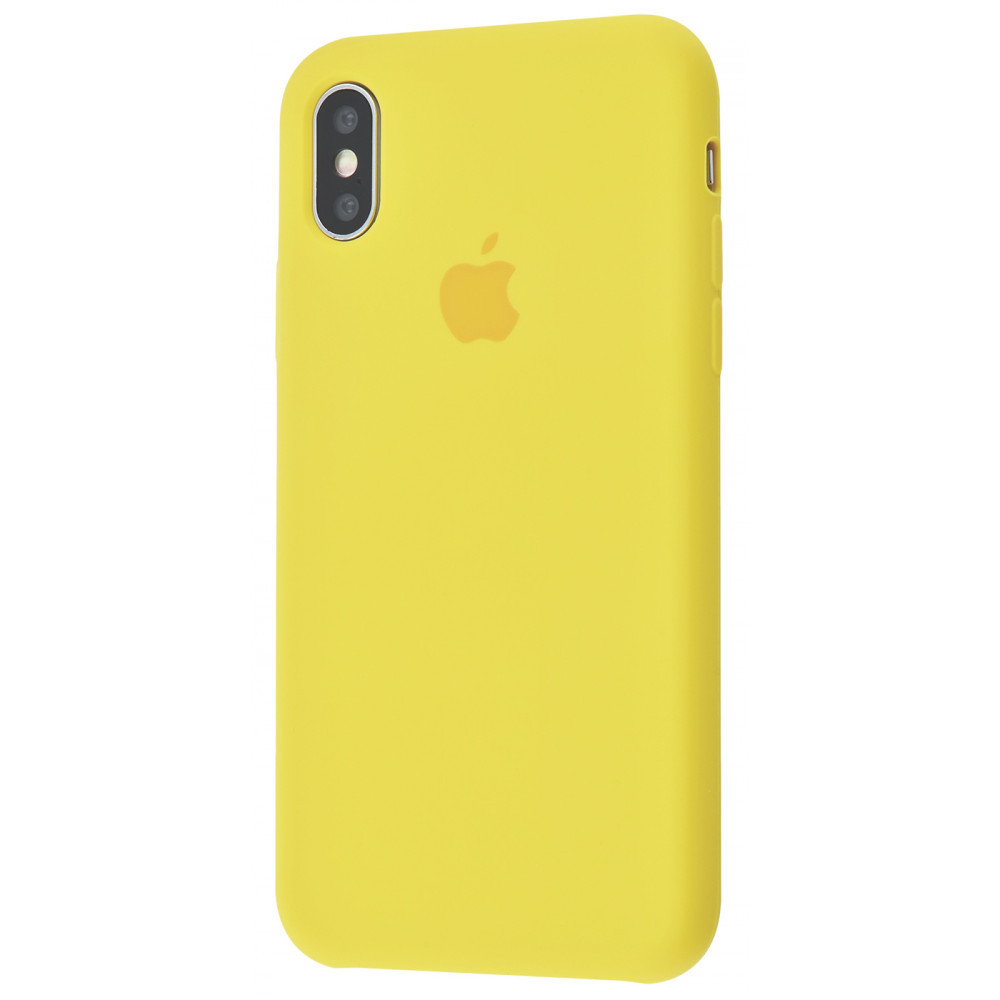 

Чехол накладка iPhone X/Xs mint_gum Silicone Case High Copy canary yellow